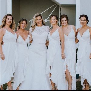 Yumi Kim white wrap dress